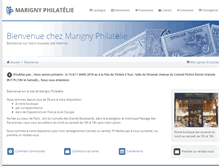 Tablet Screenshot of marigny-philatelie.com